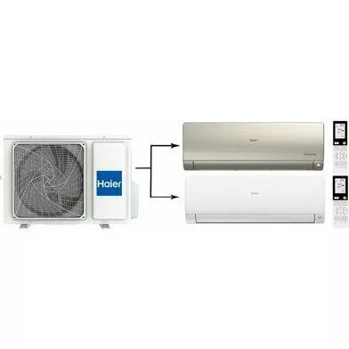Мульти сплит система на 2 комнаты HAIER 2U40S2SM1FA/AS25S2SF2FA-G/AS35S2SF2FA-W