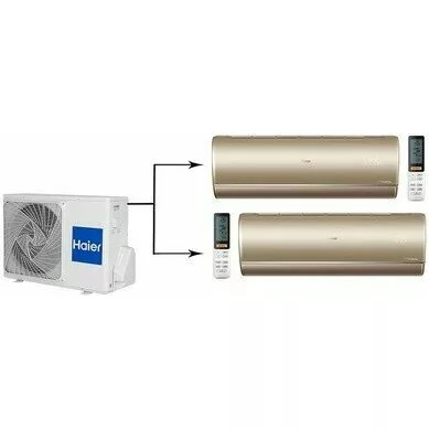 Мульти сплит система на 2 комнаты HAIER 2U50S2SM1FA-3/AS25S2SJ1FA-G*2шт Мульти сплит система на 2 комнаты HAIER 2U50S2SM1FA-3/AS25S2SJ1FA-G*2шт