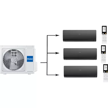 Мульти сплит система на 3 комнаты HAIER 3U55S2SR5FA/AS35S2SF2FA-B/AS25S2SF2FA-B*2шт Мульти сплит система на 3 комнаты HAIER 3U55S2SR5FA/AS35S2SF2FA-B/AS25S2SF2FA-B*2шт